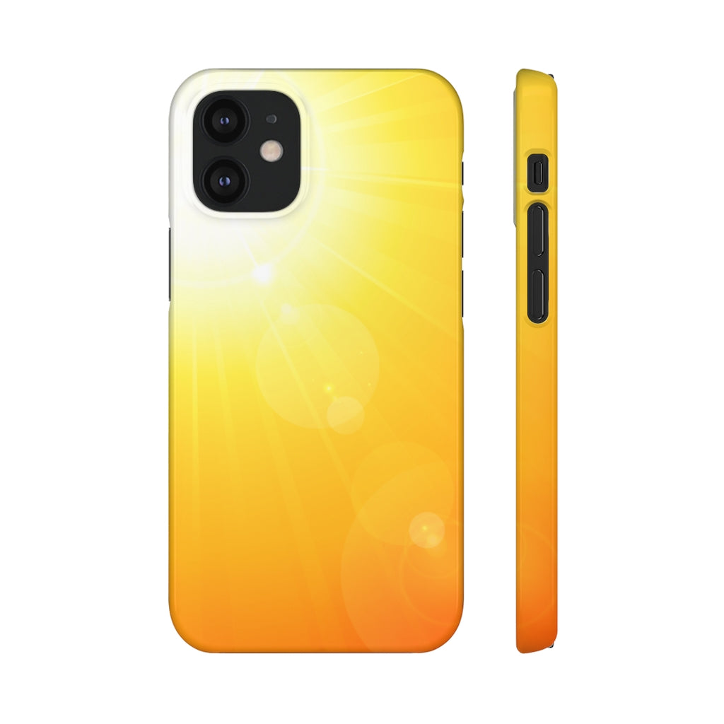 Bright Summer Sun Samsung/iPhone (Slim) Phone Case