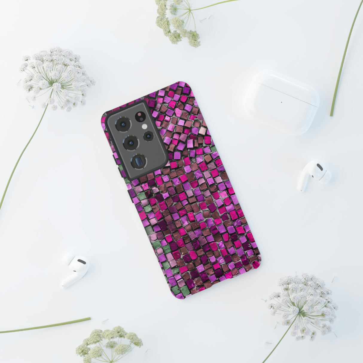 Purple Mosaic Android Case (Protective) Phone Case