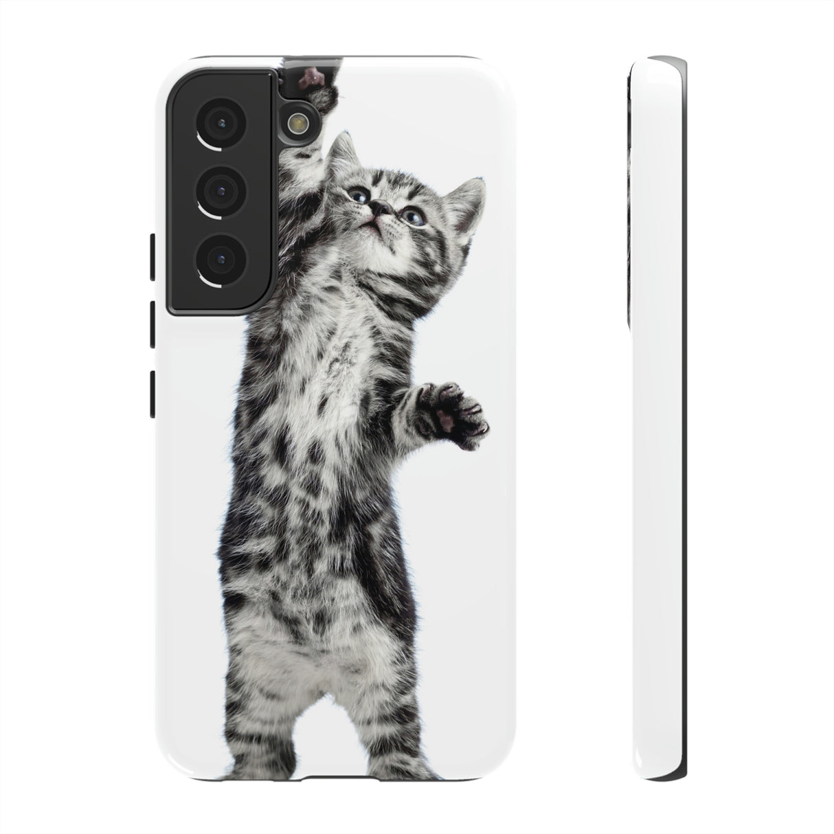 Playful Kitten Android Case (Protective) Samsung Galaxy S22 Glossy Phone Case