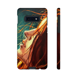 Girl at Night Android Case (Protective) Samsung Galaxy S10E Matte Phone Case