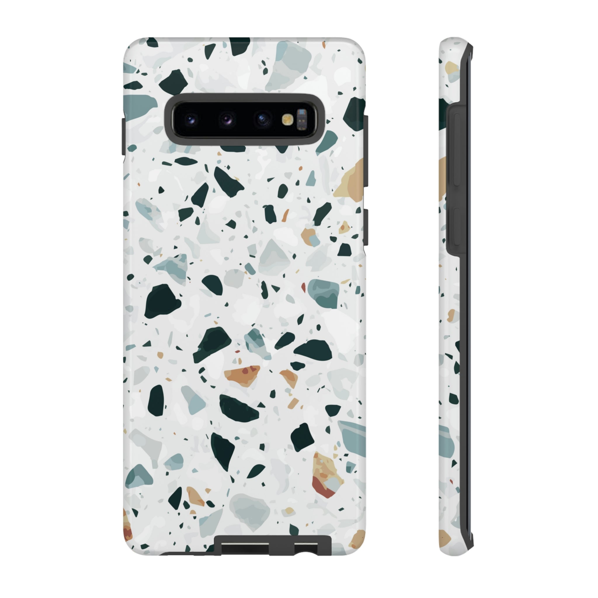 Italian Terrazzo Android Case (Protective) Samsung Galaxy S10 Plus Glossy Phone Case