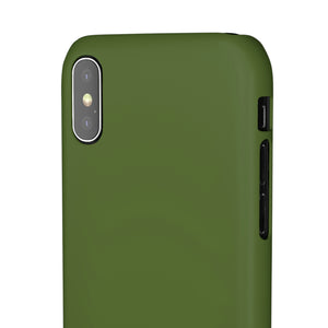 Dark Olive Green iPhone Case (Slim) Phone Case