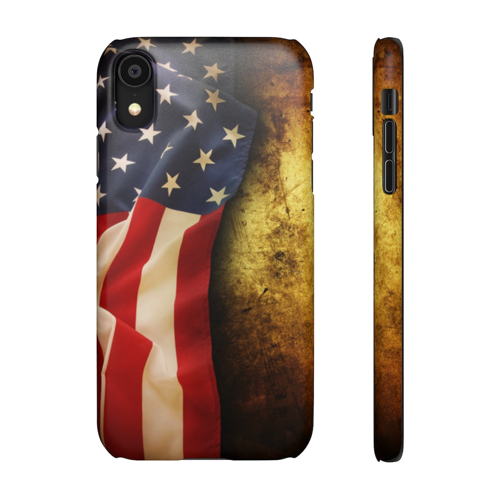 Close up of American flag Samsung/iPhone (Slim) Phone Case