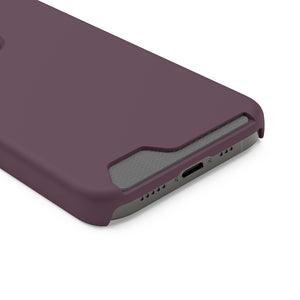 Eggplant iPhone Case (Card) Phone Case