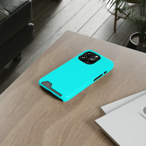 Cyan iPhone Case (Card) Phone Case