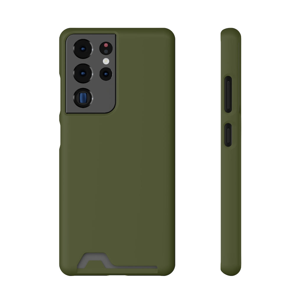 Army Green Android Case (Card) Samsung Galaxy S21 Ultra Matte With gift packaging Phone Case