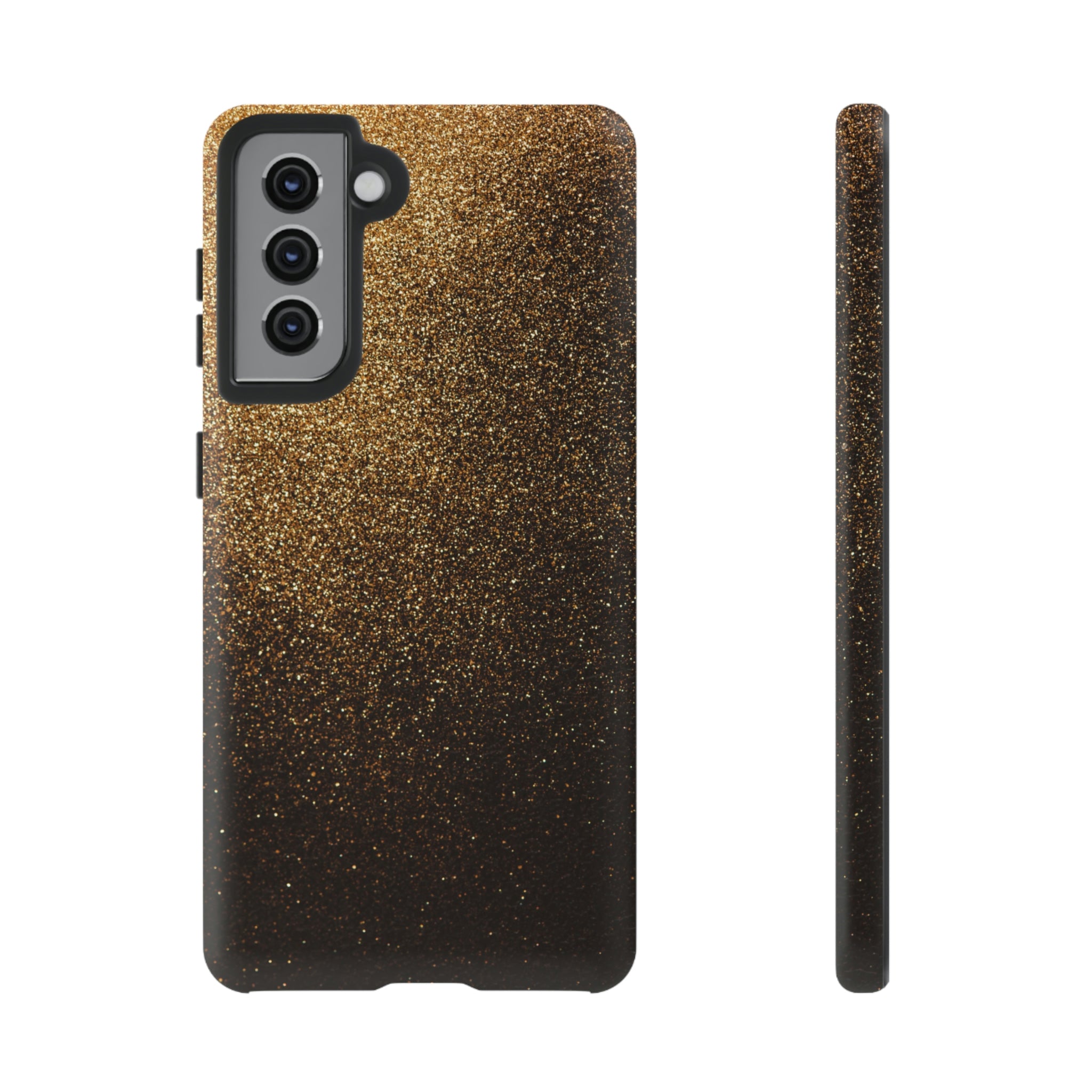 Dark Gold Android Case (Protective) Samsung Galaxy S21 Matte Phone Case