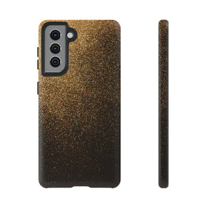 Dark Gold Android Case (Protective) Samsung Galaxy S21 Matte Phone Case