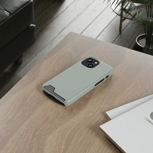 Ash Grey iPhone Case (Card) Phone Case