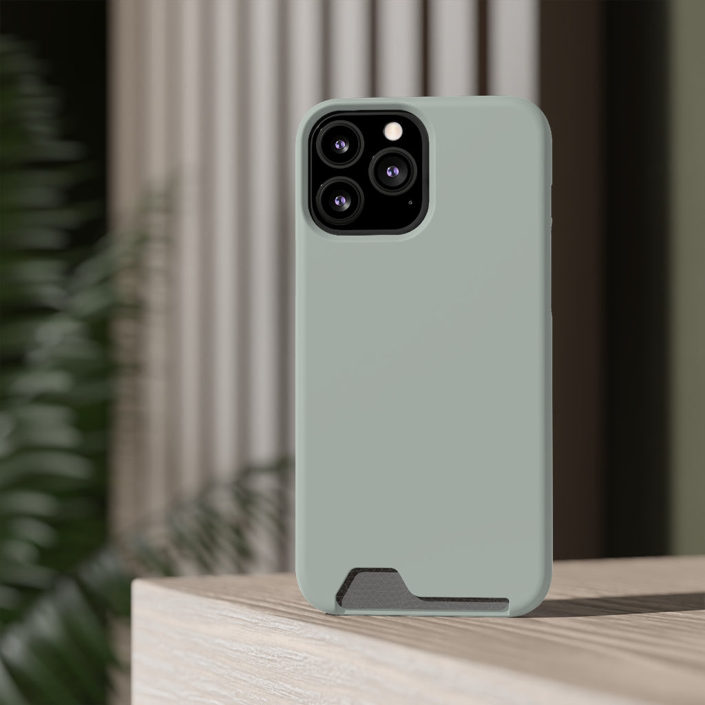 Ash Grey iPhone Case (Card) Phone Case