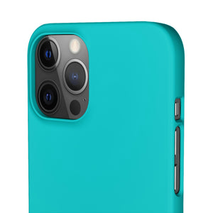 Dark Turquoise iPhone Case (Slim) Phone Case