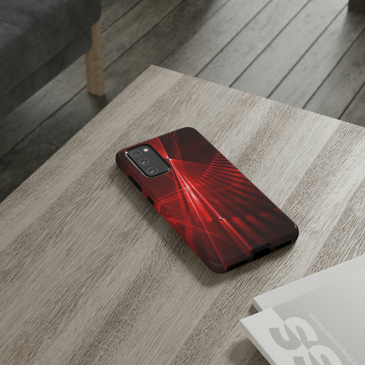 Red Disco Lights Android Case (Protective) Phone Case