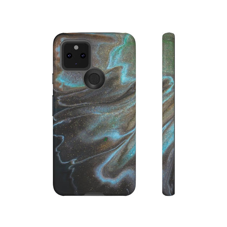 Smaragd Glitter Ink Art Android Case (Protective) Google Pixel 5 Glossy Phone Case