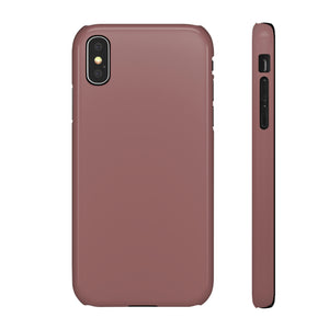 Copper Rose iPhone Case (Slim) iPhone X Glossy Phone Case