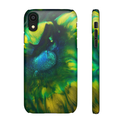 Dragon Eye Ink Art iPhone Case (Slim) iPhone XR Matte Phone Case