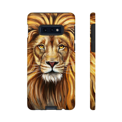 Lion Android Case (Protective) Samsung Galaxy S10E Glossy Phone Case