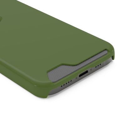 Dark Olive Green iPhone Case (Card) Phone Case