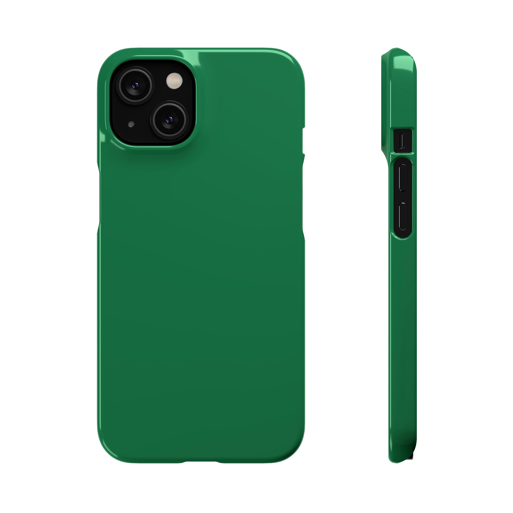 Dark Spring Green iPhone Case (Slim) iPhone 14 Glossy Phone Case