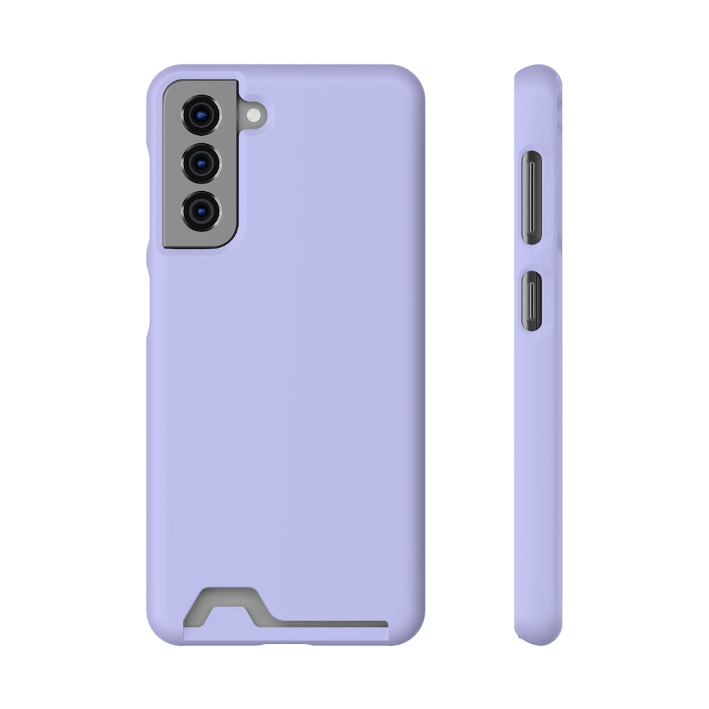 Lavender Blue Android Case (Card) Samsung Galaxy S21 Matte With gift packaging Phone Case