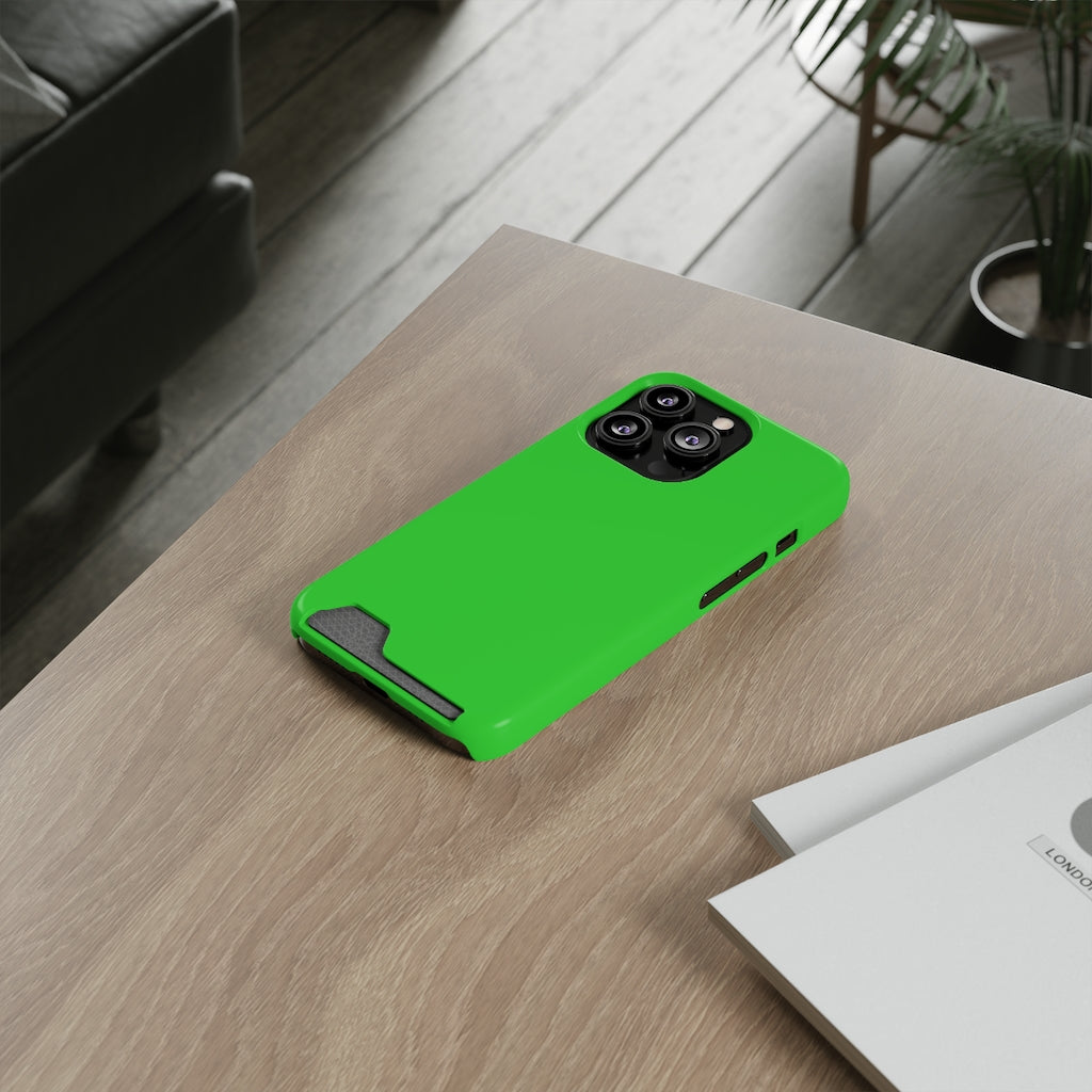 Lime Green iPhone Case (Card) Phone Case