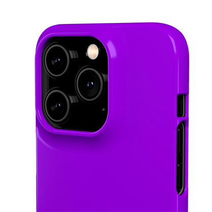 Dark Violet iPhone Case (Slim) Phone Case