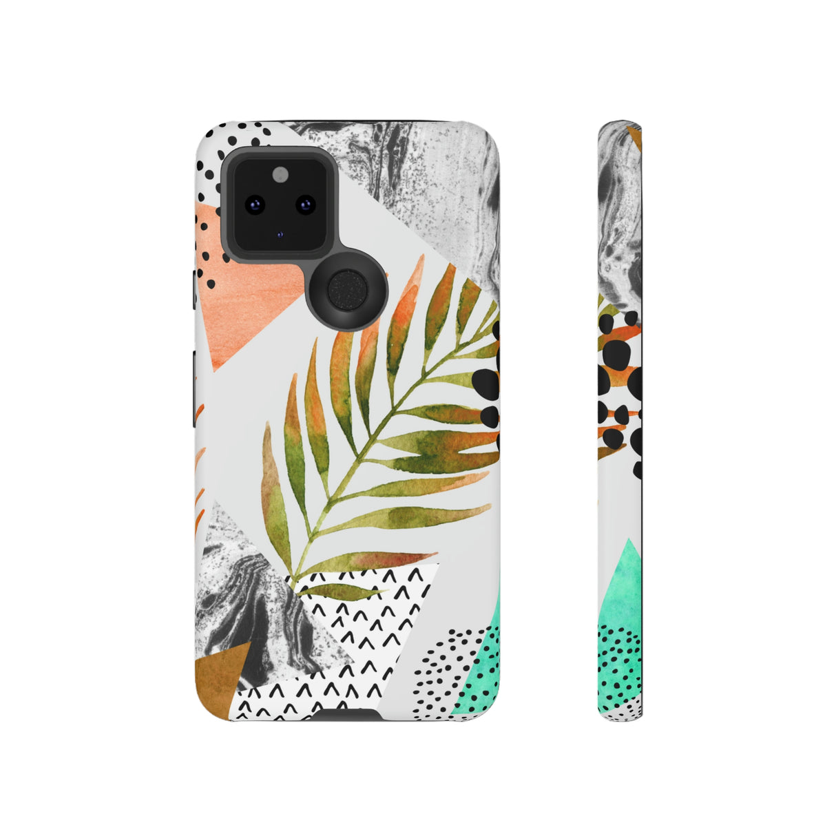 Feather & Noise Android Case (Protective) Google Pixel 5 5G Matte Phone Case