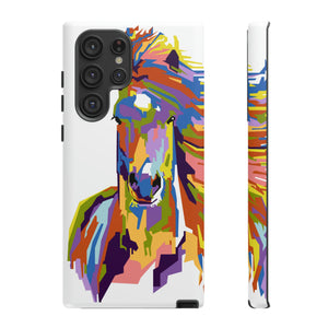 Horse Abstract Art Android Case (Protective) Samsung Galaxy S22 Ultra Matte Phone Case