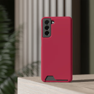 Bright Maroon Android Case (Card) Phone Case