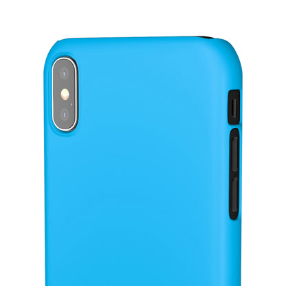 Deep Sky Blue iPhone Case (Slim) Phone Case