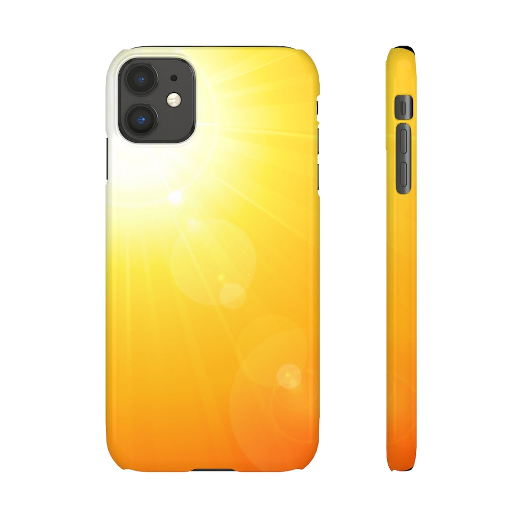 Bright Summer Sun Samsung/iPhone (Slim) Phone Case