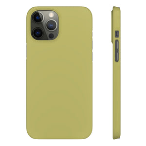 Dark Khaki iPhone Case (Slim) iPhone 12 Pro Max Matte Phone Case