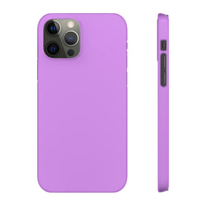 Bright Lilac iPhone Case (Slim) iPhone 12 Pro Glossy Phone Case