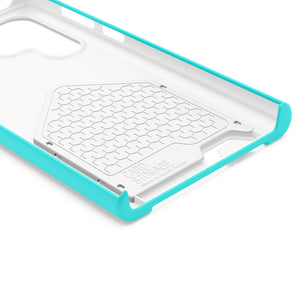 Cyan Samsung Case (Card) Phone Case