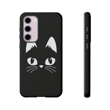 Cartoon Cat Icon Android Case (Protective) Samsung Galaxy S23 Plus Matte Phone Case