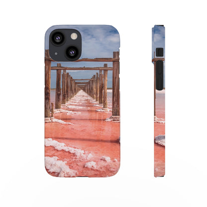 Pink Color of Salt Lake Samsung/iPhone (Slim) Phone Case