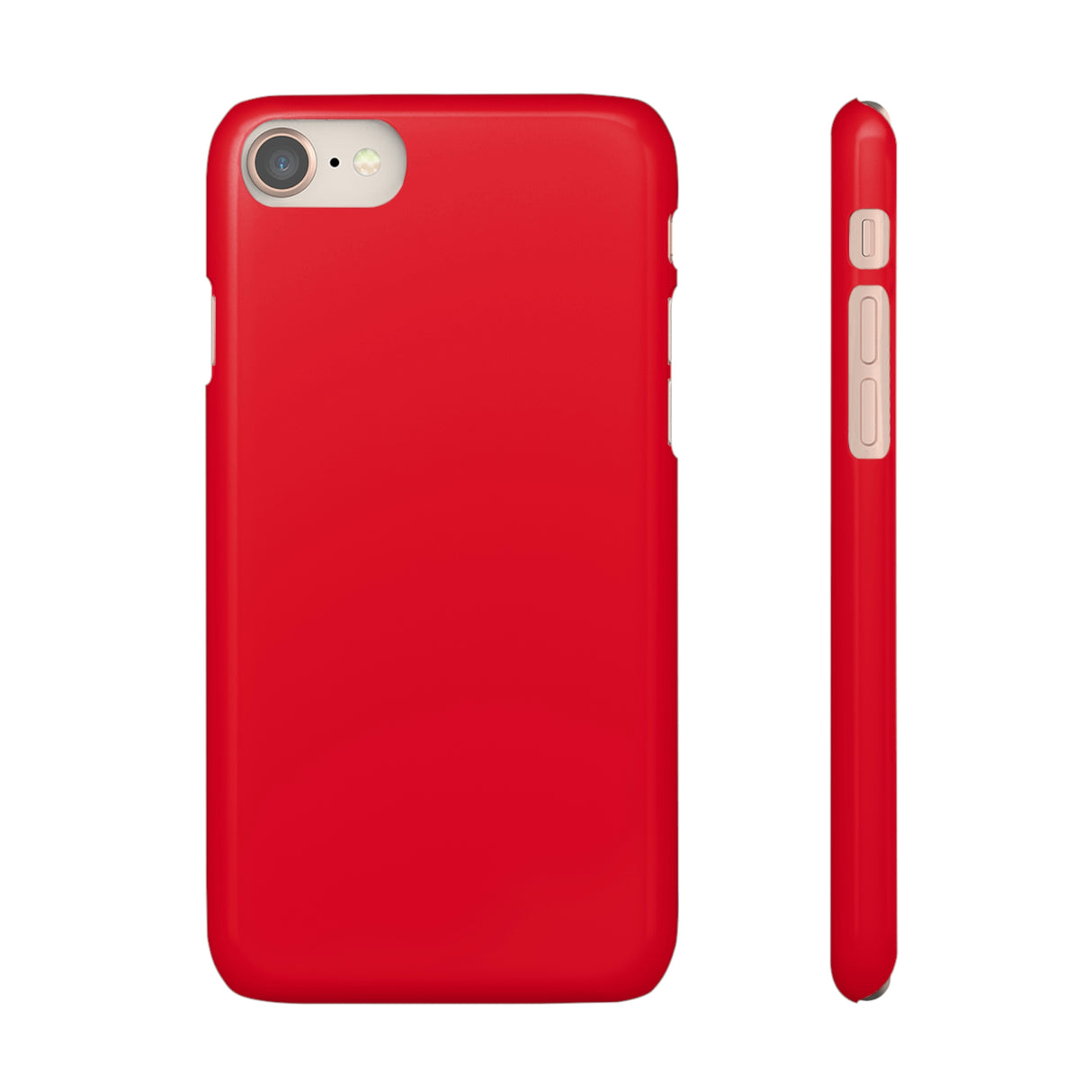 Cadmium Red iPhone Case (Slim) iPhone 8 Glossy Phone Case