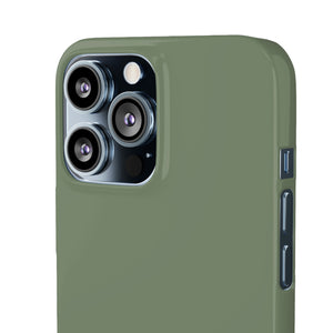 Camouflage Green iPhone Case (Slim) Phone Case