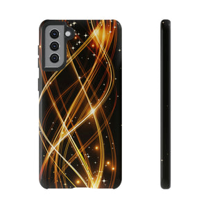 Golden Lines Android Case (Protective) Samsung Galaxy S21 Plus Glossy Phone Case