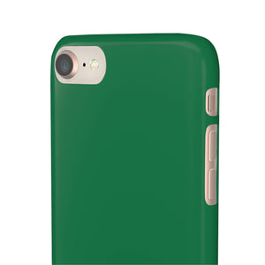 Dark Spring Green iPhone Case (Slim) Phone Case