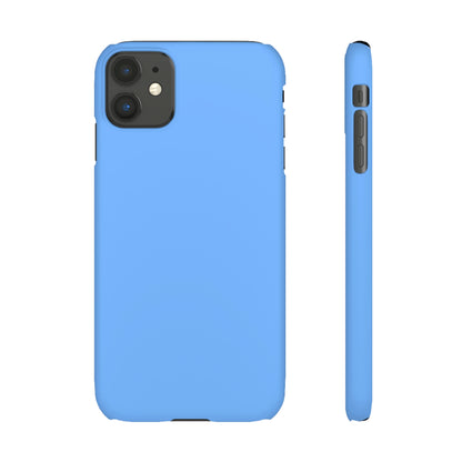 French Sky Blue iPhone Case (Slim) iPhone 11 Matte Phone Case