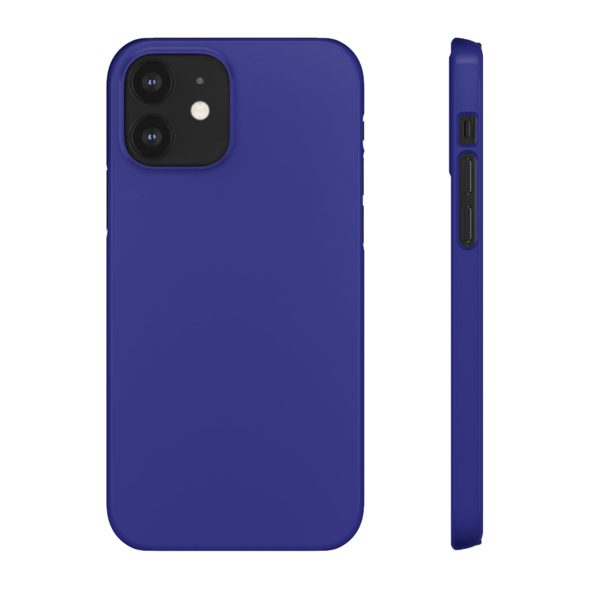 Cosmic Cobalt Blue iPhone Case (Slim) iPhone 12 Glossy Phone Case