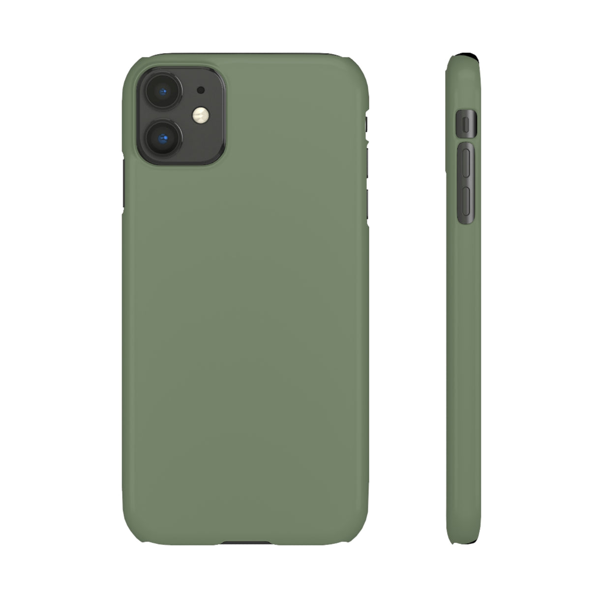 Camouflage Green iPhone Case (Slim) iPhone 11 Glossy Phone Case