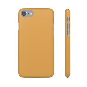 Indian Yellow iPhone Case (Slim) iPhone 7 Glossy Phone Case