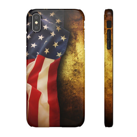 Close up of American flag Samsung/iPhone (Slim) Phone Case