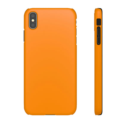 Dark Orange iPhone Case (Slim) iPhone XS MAX Matte Phone Case