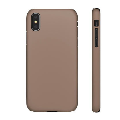 Beaver Brown iPhone Case (Slim) iPhone X Matte Phone Case