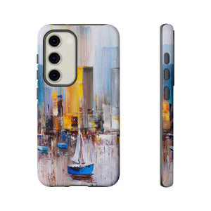 Manhattan Beach Android Case (Protective) Samsung Galaxy S23 Glossy Phone Case