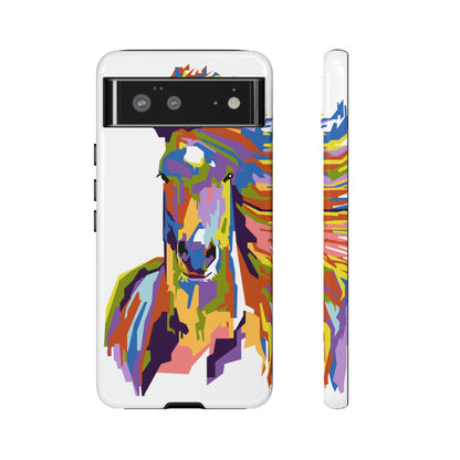 Horse Abstract Art Android Case (Protective) Google Pixel 6 Glossy Phone Case