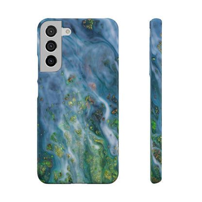 Forest Mist Ink Art Android Case (Slim) Samsung Galaxy S22 Plus Glossy Phone Case