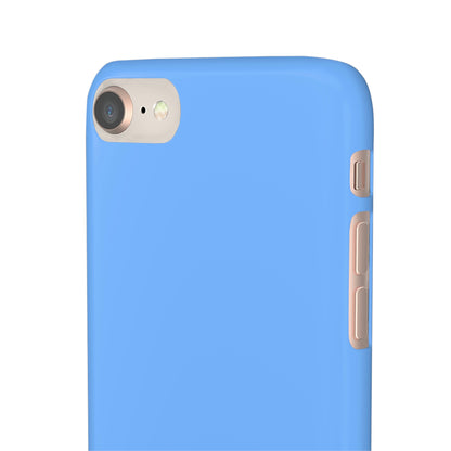 French Sky Blue iPhone Case (Slim) Phone Case